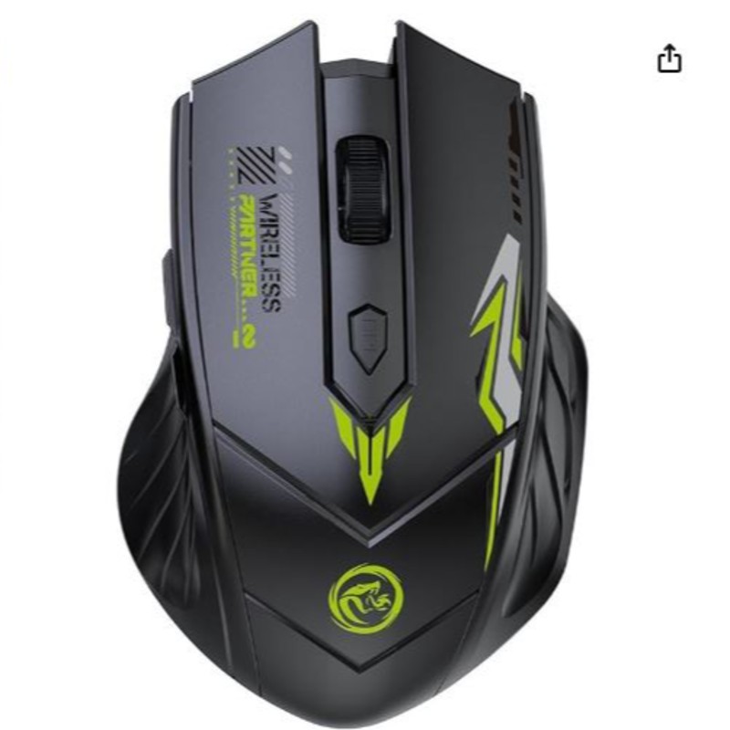 DUAL MODE ŞARJLI MOUSE BEYAZ-SİYAH
